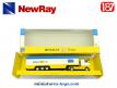 Le tracteur avec sa semi remorque Renault F1 Team miniature NewRay au 1/87e