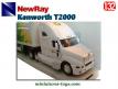 Le Kenworth T2000 et sa semi remorque BP miniature par NewRay au 1/32e
