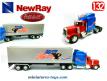 Le Peterbilt 379 et sa semi remorque en miniature par NewRay au 1/32e