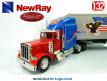 Le Peterbilt 379 et sa semi remorque en miniature par NewRay au 1/32e