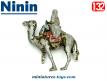 La figurine en métal du méhariste français par Ninin au 1/32e incomplet