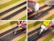Le ballast gris brun pour train miniature par Noch au HO H0 1/87e