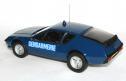 La belle Alpine Renault A310 V6 Gendarmerie miniature de Norev au 1/18e