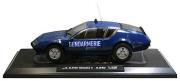 La belle Alpine Renault A310 V6 Gendarmerie miniature de Norev au 1/18e