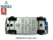 La Citroën Visa bleue en miniature de Norev Jet car au 1/43e incomplète