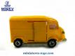 Le Citroën HY jaune en miniature de Norev au 1/86e