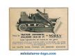 Le Bulldozer Continental CD8 130 cv rouge de 1959 par Norev au 1/43e