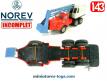 Le Berliet GBO 15 porte pelle mécanique miniature par Norev au 1/43e incomplet