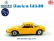Le coupé sport Matra M530 de 1967 en miniature par Norev au 1/43e