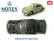 La Porsche 356 Carrera 1500 grise par Norev au 1/43e incomplète