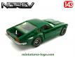 La Maserati Ghibli verte en miniature Norev au 1/43e incomplète