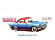 La Simca plein-ciel verte en miniature Norev au 1/43e