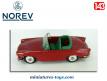 Le cabriolet Simca Océane plein-ciel miniature par Norev au 1/43e