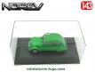 La 2cv 6 Citroën verte de 1974 en miniature par Norev au 1/43e