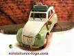 La 2cv Azl Citroën Taxi G7 de Paris en miniature par Norev au 1/43e