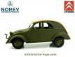 La 2cv Citroën prototype TPV 1939 miniature de Norev au 1/43e