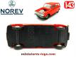 La Peugeot 204 break rouge en miniature de Norev au 1/43e incomplète