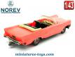 La Chrysler New Yorker rose miniature de Norev au 1/43e cassée