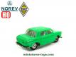 La Renault 8 verte de 1962 en miniature par Norev au H0 HO 1/86e
