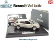 La Renault Vel Satis 3.5 V6 Initiale beige en miniature de Norev au 1/43e