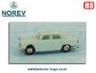 La Peugeot 404 berline bleue miniature de Micro Norev au H0 HO 1/86e