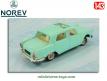 La Peugeot 404 verte Servo Direction en miniature de Norev au 1/43e