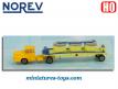 Le tracteur Unic ZU 120 et sa semi containers a ciment miniature Norev au 1/86e