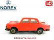 Le coupé BMW 700 LS rouge en miniature par Norev au 1/43e