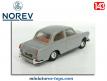 La Volkswagen 1500 Notchback grise en miniature par Norev au 1/43e