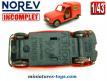 La Renault R4 fourgonnette Calor en miniature Norev au 1/43e incomplète