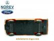La Ford Anglia 105E orange en miniature de Norev au 1/43e