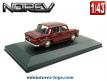 La Renault 8 Major bordeaux en miniature par Norev au 1/43e