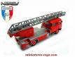 Le camion Berliet GBK 18 grande échelle pompiers Draguignan en miniature par Norev au 1/43e