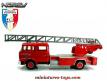 Le camion Berliet GBK 18 grande échelle pompiers Draguignan en miniature par Norev au 1/43e