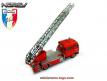 Le camion Berliet GBK 18 grande échelle pompiers Draguignan en miniature par Norev au 1/43e