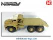 Le camion Berliet T100 n°2 miniature de Norev au 1/43e incomplet