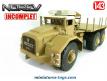 Le camion Berliet T100 n°2 miniature de Norev au 1/43e incomplet