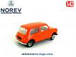 La Morris Mini Minor 850 miniature par Norev au 1/43e avec jantes fondues