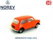 La Morris Mini Minor 850 miniature par Norev au 1/43e avec jantes fondues