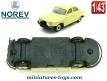 La Panhard PL17 mastic en miniature par Norev au 1/43e incomplète