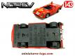 La Ferrari 008 312P en miniature Norev Jet car au 1/43e incomplète