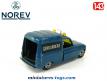 La Renault 4 fourgonnette gendarmerie en miniature Norev au 1/43e incomplète