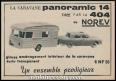 La Caravane Panoramic 14 Digue en miniature Norev au 1/43e
