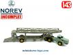 Le tracteur Berliet TBO 15 et sa semi transport de voitures par Norev au 1/43e