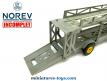 Le tracteur Berliet TBO 15 et sa semi transport de voitures par Norev au 1/43e