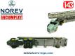 Le tracteur Berliet TBO 15 et sa semi transport de voitures par Norev au 1/43e