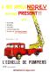 Le camion Berliet GBK 18 échelle pompiers miniature par Norev au 1/43e