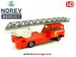 Le camion Berliet GBK 18 échelle pompiers de Paris miniature par Norev au 1/43e