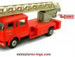 Le camion Berliet GBK 18 échelle pompiers miniature par Norev au 1/43e