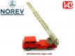 Le camion Berliet GBK 18 échelle pompiers miniature par Norev au 1/43e